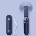 Yyqx Przenośny kieszonkowy ręczny wentylator ręczny, zasilany bateryjnie, ładowalny wentylator USB