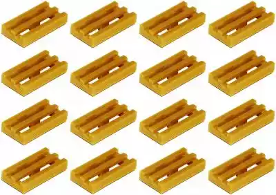 Lego 2412b 1x2 Grill złota Nowa (4g) 16  Podobne : Lego 2412b 1x2 Grill żółta Nowa (4g) 16 szt. - 3052126