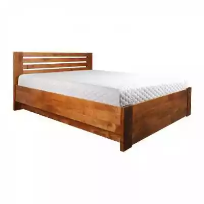 Masywne łóżko Bergen Plus Ekodom z praktycznym pojemnikiem na pościel. Łóżko dostępne w wielu wybarwieniach do wyboru.