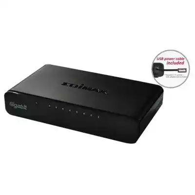 Switch Edimax ES-5800G V3 8x10/100/1000  Podobne : Edimax Technology Karta sieciowa EU-4208 USB 2.0 -> LAN - 204294