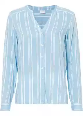 Bluzka z długim rękawem ze zrównoważonej Podobne : Bluzka z długim rękawem z wiskozy biała - sklep z odzieżą damską More'moi - 2564