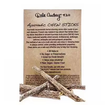 Dale Audrey Ayurvedic Chew Sticks with N Podobne : Auromere Ayurvedic Bar Soap, Vanilla Neem, 2.75 oz (opakowanie 4) - 2766267