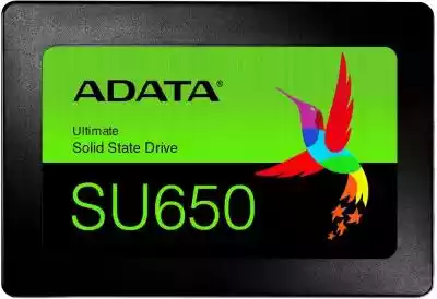 Dysk Ssd Adata Ultimate SU650 240GB Sata Podobne : Dysk ADATA Ultimate SU750 1TB SSD - 1382804