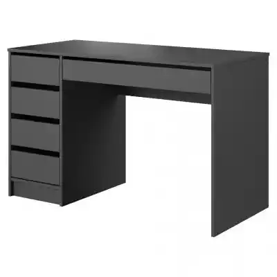 Nowoczesne biurko z szufladami ADA antra Podobne : Biurko z szufladami w skandynawskim stylu czarne / naturalne MONTI - 160363
