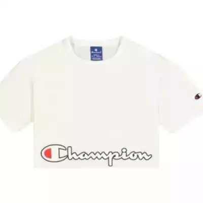 T-shirty z krótkim rękawem Dziecko Champion  -  Biały Dostępny w rozmiarach dla dziewcząt. 12 lat, 16 lat.
