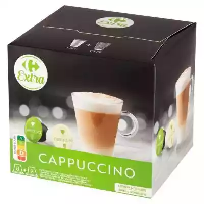 Carrefour Extra Cappuccino Kawa w kapsuł Podobne : Carrefour Extra Trio sałatkowe słonecznik pestki dyni jagody goji 60 g - 848909
