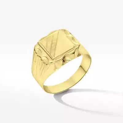 Sygnet ze złota Podobne : Złoty sygnet z Twoim herbem wygrawerowany ręcznie - 286074