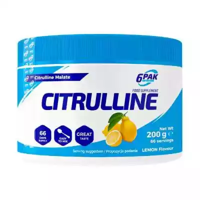 6PAK - Citrulline - Jabłczan Cytruliny - Lemon