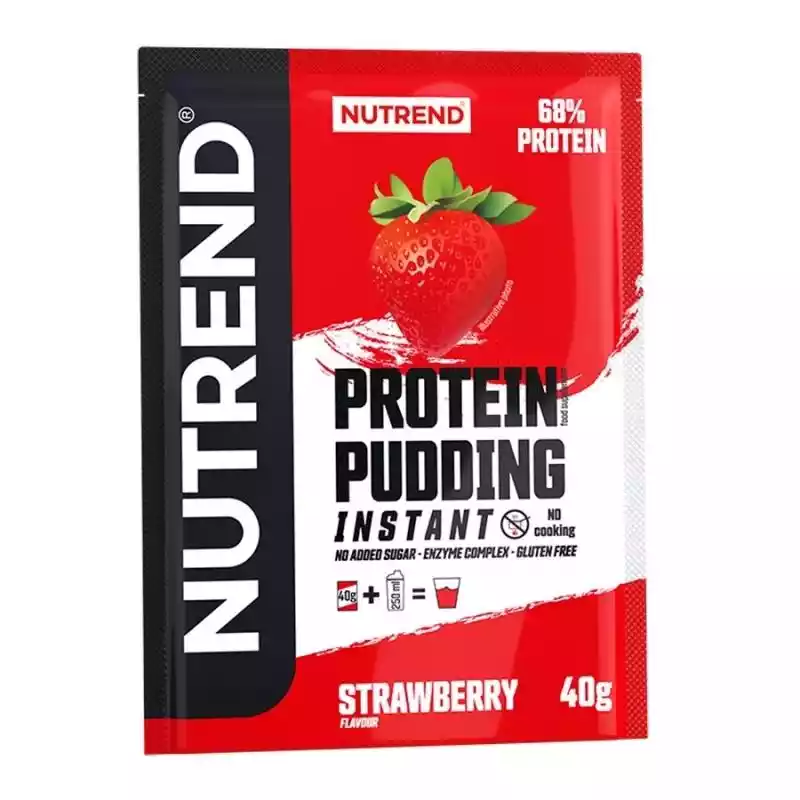 Nutrend - Pudding Proteinowy truskawkowy Nutrend ceny i opinie