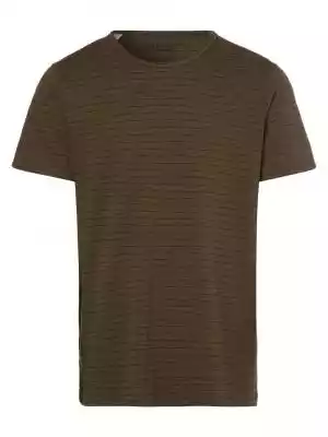 Selected - T-shirt męski, brązowy|zielon Podobne : Selected - T-shirt męski, brązowy|zielony - 1707016