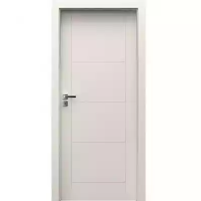 Drzwi wewnętrzne Trim 90P Biały lakier Podobne : Drzwi wewnętrzne panelowe model Berg Producent - 2023303