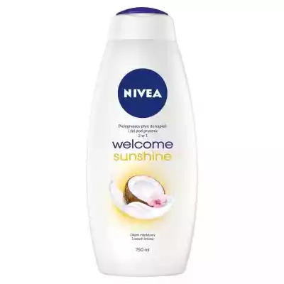 NIVEA Welcome Sunshine Pielęgnujący płyn Drogeria, kosmetyki i zdrowie > Higiena/kosmetyki > Środki do kąpieli