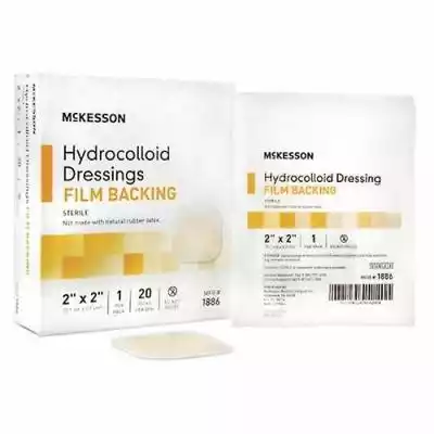 McKesson Hydrocolloid Dressing 2 X 2 cal Zdrowie i uroda > Opieka zdrowotna > Pierwsza pomoc > Środki opatrunkowe i bandaże