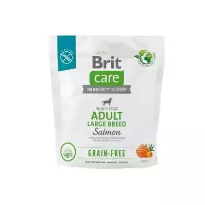 Brit Care Grain-Free Adult Salmon Large  Podobne : BRIT Grain Free Vet Diets Dog & Cat Recovery - mokra karma dla psa i kota - 400 g - 88339