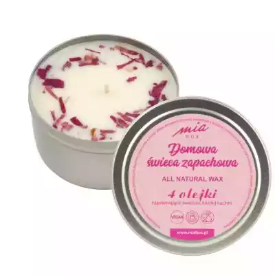 Domowa świeca zapachowa 4 olejki eterycz Podobne : Domowa świeca zapachowa 4 olejki eteryczne łagodzące bóle menstruacyjne - 966