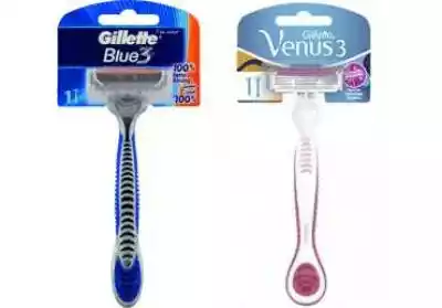 GILLETTE Maszynka jednorazowa mix Blue/V Podobne : Gillette Venus 3 Maszynki jednorazowe do golenia dla kobiet, 3 sztuki - 862263