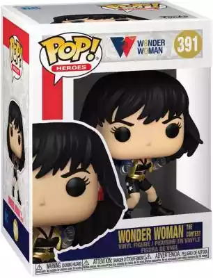 Funko Pop Heroes: Wonder Woman 80th Wond Podobne : Seated Woman from the Front with Hat, Face Hooded, - 325665