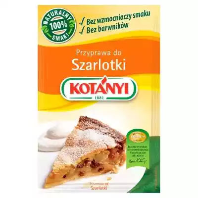 Kotányi Przyprawa do szarlotki 26 g Artykuły spożywcze > Do wypieków i deserów > Dodatki do ciast