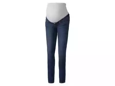 esmara Jeansy ciążowe,1 para (40, Granat Moda/Odzież damska/Odzież ciążowa/Spodnie ciążowe