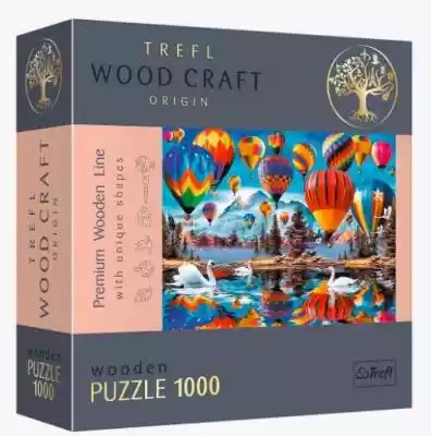 Trefl Puzzle drewniane 1000 elementów Ko Podobne : Playtive Puzzle drewniane zwierzęta, 1 zestaw (Sowa) - 807497