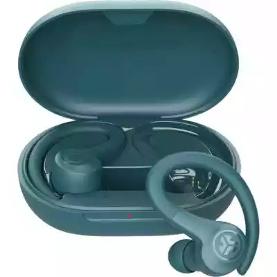 Słuchawki Bluetooth JLab TWS GO Air Sport Prawdziwie bezprzewodowe,  sportowe słuchawki z możliwością odtwarzania ponad 32 godzin! A to wszystko w słuchawkach niewielkich rozmiarów. DODAJ TROCHĘ KOLORU DO SWOJEGO TRENINGU Trenuj tak,  jak lubisz! Słuchawki z możliwością odtwarzania muzyki 