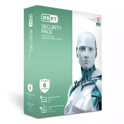 Eset Security Pack 3 Pc 3 Smartfony ESP- oprogramowanie komputerowe