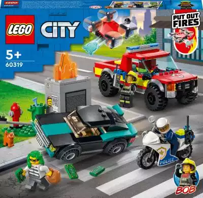 Lego City Ratownictwo przeciwpożarowe po Podobne : Lego City 60319 Akcja strażacka i policyjny - 3085937