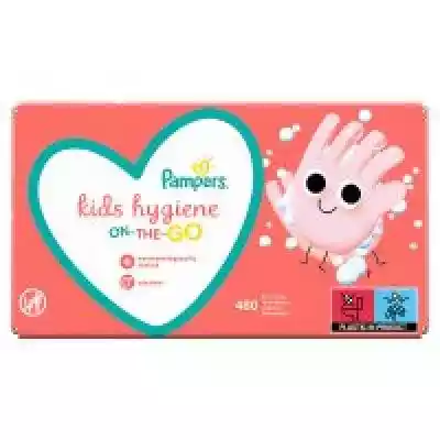 Pampers Kids Hygiene on-the-go nawilżane Podobne : Pampers Sensitive Chusteczki nawilżane 12X52szt. - 21341