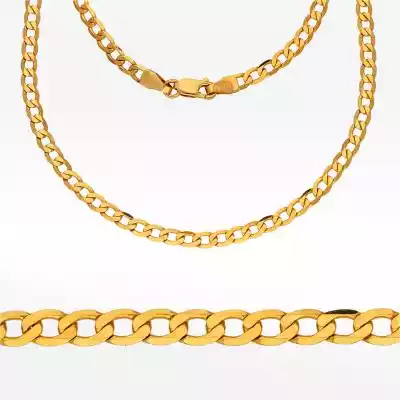 Łańcuszek ze złota 55cm pancerka pełna Biżuteria złota > Łańcuszki złote