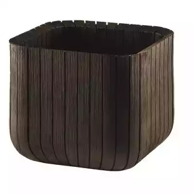 Keter Doniczka plastikowa Cube planter M Podobne : Keter Doniczka wisząca Cozies S beżowy, 3,2 l, 28x 18 cm - 271279