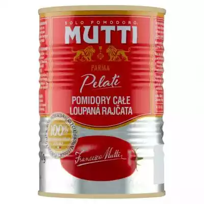Mutti - Pomidory całe Podobne : Mutti - Pomidory drobno krojone bez skórek - pulpa. 100% Italiano - 239463