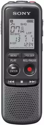 Dyktafon cyfrowy SONY ICDPX240.CE7 Podobne : Xceedez Cyfrowy dyktafon 32 GB, rejestrator aktywowany głosem Wbudowany głośnik Szary antracytowy - 2720859