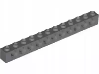 Lego 3895 Technic Brick C. Szary Dbg 1x12 1 szt. N