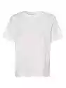 mbyM - T-shirt damski – Beeja, biały