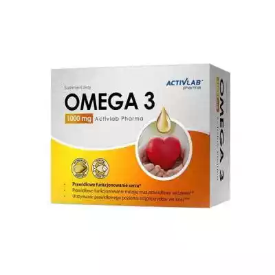 ACTIVLAB - Omega 3 1000 mg Ogród i Rekreacja/Sport/Odżywki sportowe i suplementy