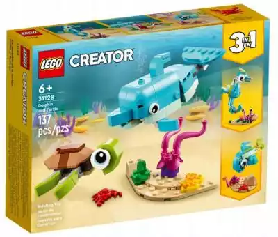 Lego Creator 31128 Delfin I Żółw Ryba Kr Allegro/Dziecko/Zabawki/Klocki/LEGO/Zestawy/Creator 3 w 1
