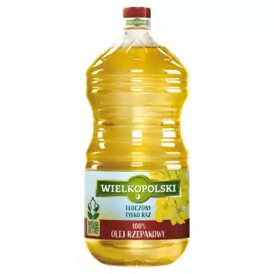 Wielkopolski - Rafinowany olej rzepakowy Podobne : Olej CASTROL Magnatec 10W-40 4 l - 860392