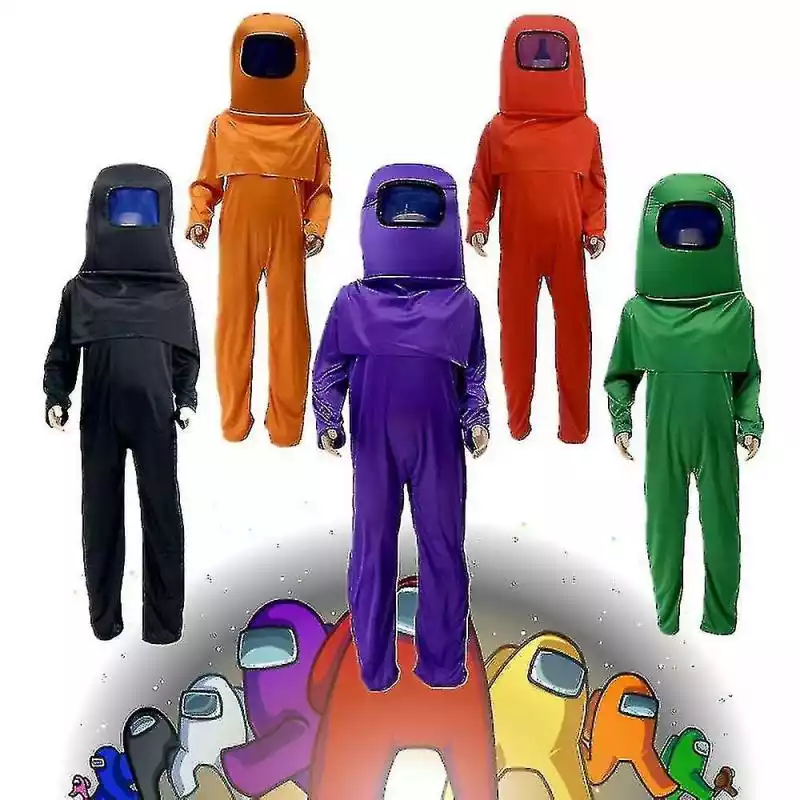 Dziecięce kostiumy Wśród nas Dzieci Fancy Dress Week Gaming V Zielony only mask  ceny i opinie