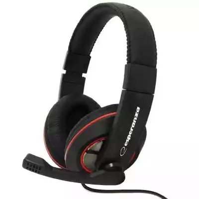 Esperanza Słuchawki EH118 Z MIKR. STEREO Podobne : Słuchawki z mikrofonem LOGIC CONCEPT MH-3 Czerwony S-LC-MH-3-RED - 861925