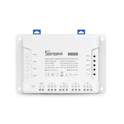 Inteligentny przełącznik Sonoff 4CHR3 Podobne : Sterownik Sonoff S NS-Panel eWelink - 1180839