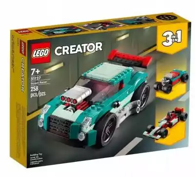 Lego Creator 31127 Uliczna wyścigówka Cr Podobne : LEGO Klocki Creator 31126 Odrzutowiec naddźwiękowy 3 w 1 - 266462