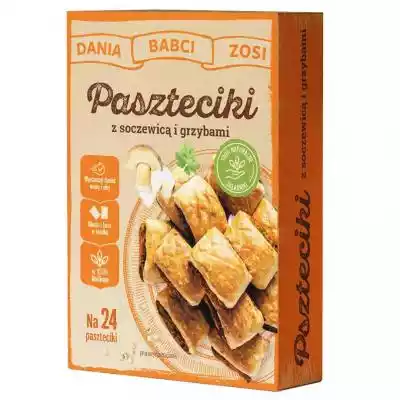 Dania Babci Zosi - Roślinne paszteciki z Produkty spożywcze, przekąski > Dania, zupy > Produkty bezmięsne