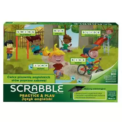 Mattel - Scrabble Practice and Play Dziecko i mama > Zabawki > Gry, Puzzle