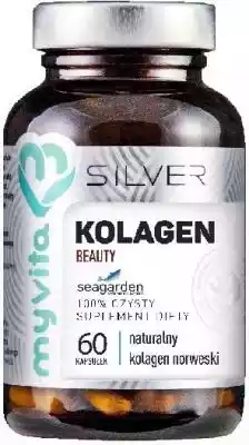 MyVita Silver Kolagen Beauty, 60 kapsułe ZDROWIE > Problemy skórne > Włosy, skóra i paznokcie