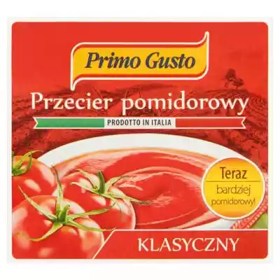 Primo Gusto - Przecier pomidorowy Podobne : Primo Gusto - Sos z pomidorami i bazylią - 230182