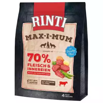 RINTI Max-i-mum, wołowina - 2 x 4 kg Psy / Karma sucha dla psa / RINTI / RINTI Max-i-mum