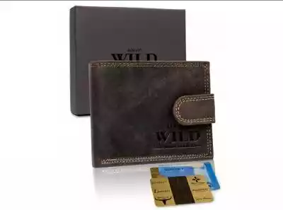 Skórzany portfel dla mężczyzny Always Wi Skórzany portfel dla mężczyzny Always Wild RFID