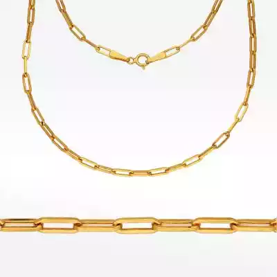 Łańcuszek ze złota 50cm ankier Biżuteria złota > Łańcuszki złote