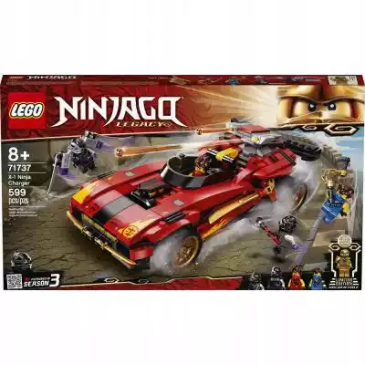 Lego Ninjago Ninjaścigacz X-1 71737 Podobne : Lego Ninjago 71737 Ninjaścigacz X-1 - 3062148