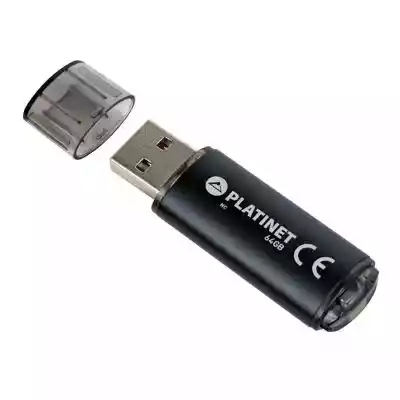 Platinet - Pendrive 64GB USB 2.0 Podobne : PLATINET - Lampa podłogowa stojąca szara 2w1 LED, E27 + E14   - 66793
